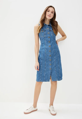 levi's sleeveless denim dress